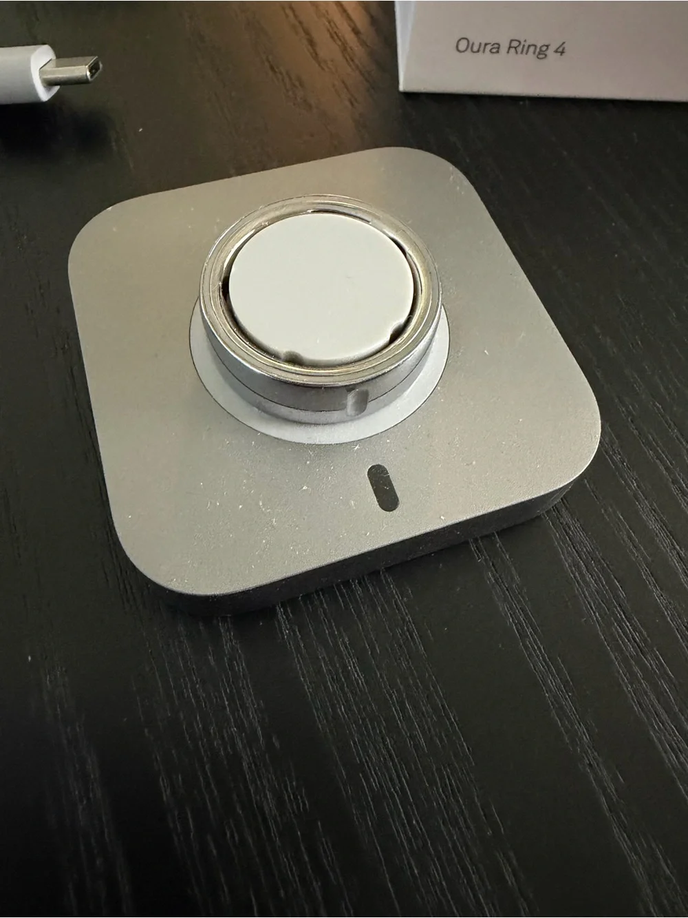 Oura Ring - Gen 4 Silver - Size 9